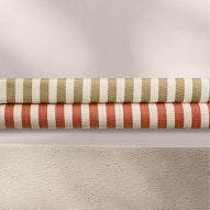 La ropa de cama Roma-Meran en color champán para diferentes tamaños de almohada