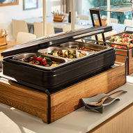 Supporto per chafing dish