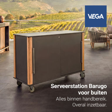 Serveerstation Barugo voor buiten | Alles binnen handbereik op uw terras