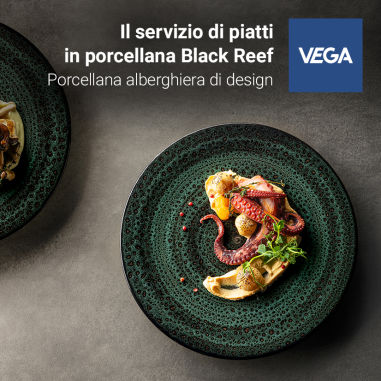 Linea di porcellana Black Reef | Porcellana dura dal design distintivo