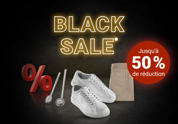 Jusqu'à 50% de réduction sur nos promotions Black Weeks!