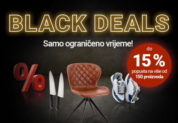 Black Deals u LUSINI-ju - Samo ograničeno vrijeme! Do 15% popusta na više od 300 artikala