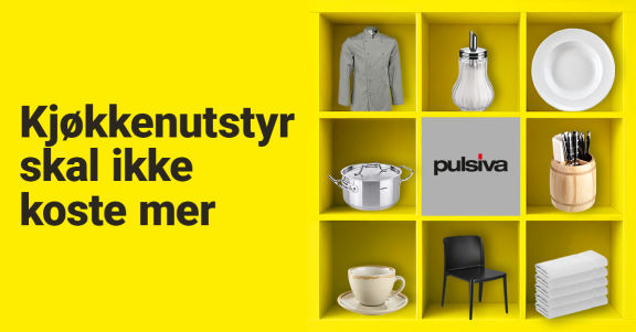 PULSIVA - Billig restaurantutstyr