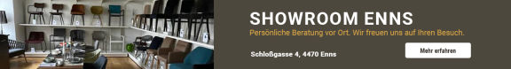 Showroom Enns - Persönliche Beratung vor Ort. Wir freuen uns auf Ihren Besuch. Jetzt Termin vereinbaren