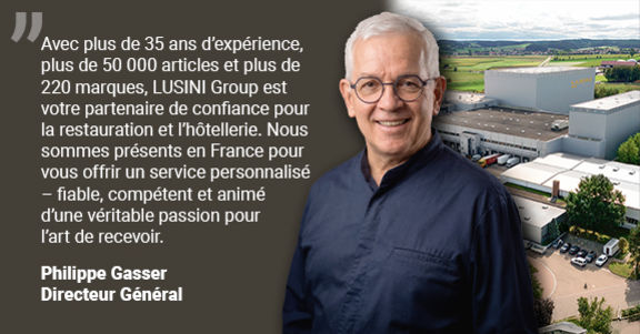 LUSINI se présente avec Philippe Gasser - Directeur Général