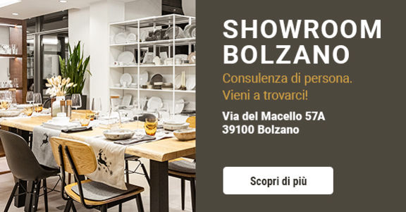 Showroom Bolzano - Consulenza di persona. Vieni a trovarci! Scopri di più