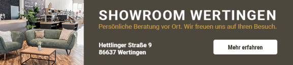 Showroom Wertingen - Persönliche Beratung vor Ort. Wir freuen uns auf Ihren Besuch. Jetzt Termin vereinbaren
