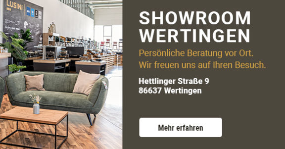 Showroom Wertingen - Persönliche Beratung vor Ort. Wir freuen uns auf Ihren Besuch. Jetzt Termin vereinbaren