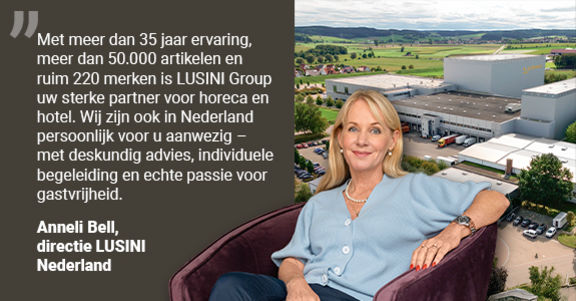LUSINI stelt Anneli Bell voor