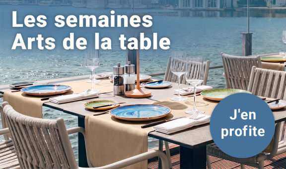 Les semaines arts de la table - J'en profite