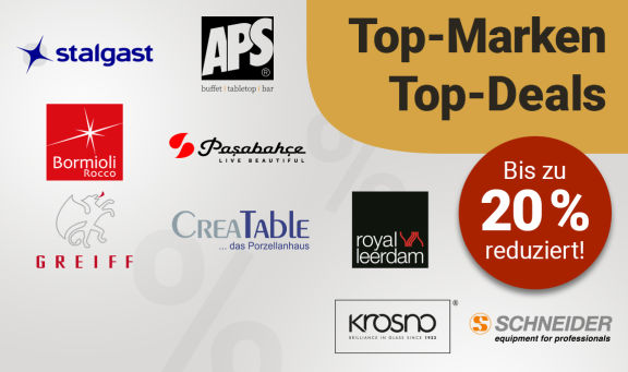 Top-Marken, Top-Deals - Bis zu 20 % reduziert!
