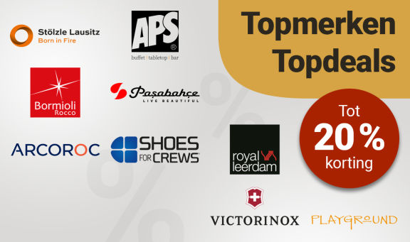 Topmerken, Topdeals - Tot 20% korting!