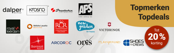 Topmerken, Topdeals - Tot 20% korting!