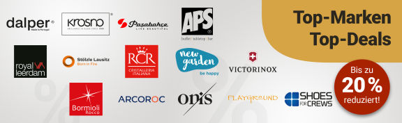 Top-Marken, Top-Deals - Bis zu 20 % reduziert!