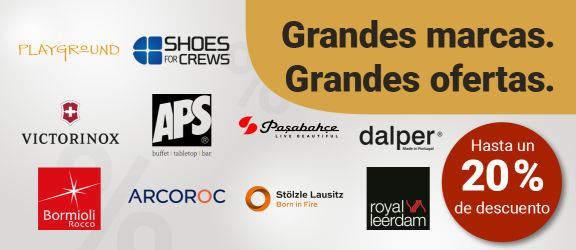 Las mejores marcas y las mejores ofertas. ¡Hasta un 20 % de descuento!