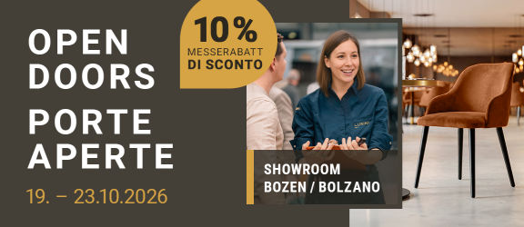 Hausmesse im LUSINI Showroom Bozen