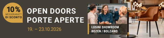 Hausmesse im LUSINI Showroom Bozen