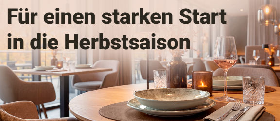 Für einen starken Start in die Herbstsaison