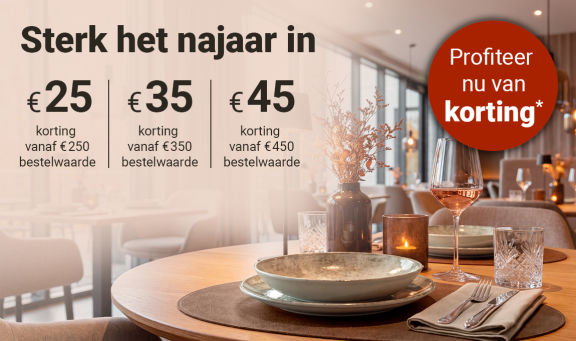 Sterk het najaar in - stapelkorting