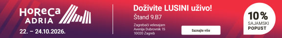 Save the Date! HoReCa Adria 2026 sajam na Zagrebačkom velesajmu od 22.-24. listopada 2026